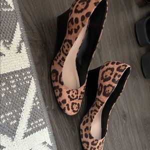 Kelly & Katie Brown Leopard Wedges